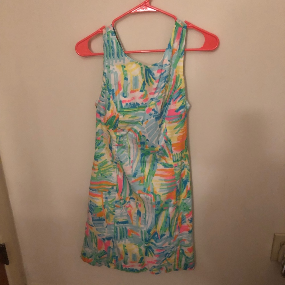 Lilly Pulitzer dress with tie back